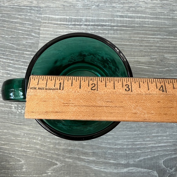 Vintage green glass Christmas mug - Picture 11 of 11